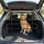 Barreira universal para cães em carros, extensível de 83 a 140 cm e altura de 40 a 79 cm