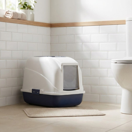 Toilette per Gatti 40x50x40 cm. Accessorio Essenziale per Mantenere la Pulizia dell'habitat del suo gatto