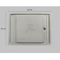 Armadio per contatore dell'acqua, senza spia 50x35x14 cm