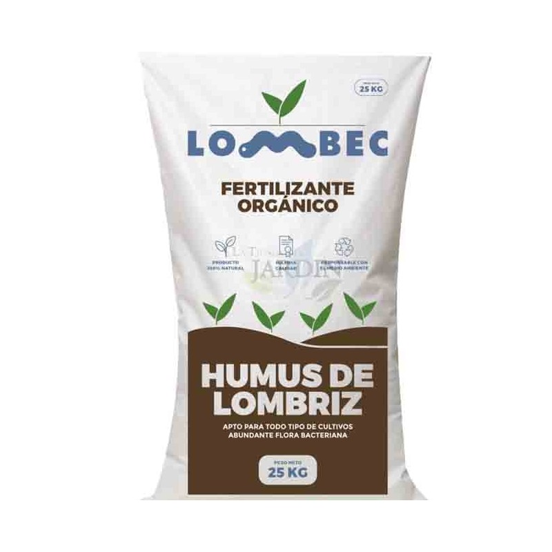 Humus de vers lombricompost 25Kg - 41 litres