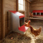 Nido para Aves de Corral Galvanizado, Ponedero Gallinas ideal para 4/6 gallinas, Nido para Gallinas 26x50x44 cm Nido para Aves de Corral Galvanizado, Ponedero Gallinas ideal para 4/6 gallinas, Nido para Gallinas 26x50x44 cm