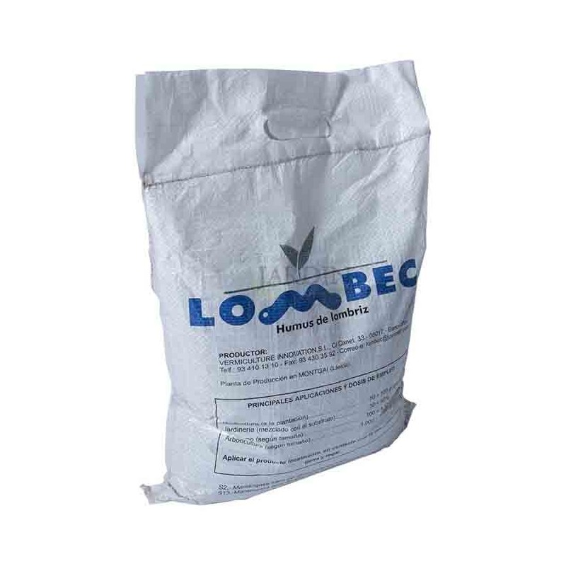 Vermicompost worm humus 4Kg, 6 lts Vermicompost worm humus 4Kg, 6 lts