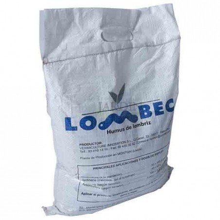 Vermicompost humus di lombrico 4 kg, 6 litri