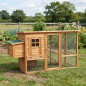Lyon wooden chicken coop 98x76x103 cm