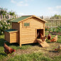 Berlin wooden chicken coop 136x90x99 cm