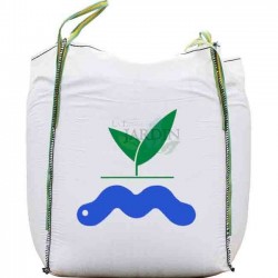 Humus di vermicompost 700 kg. Fertilizzante Organico Adatto per Agricoltura Ecologica