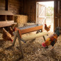 Free-range chicken feeder with legs