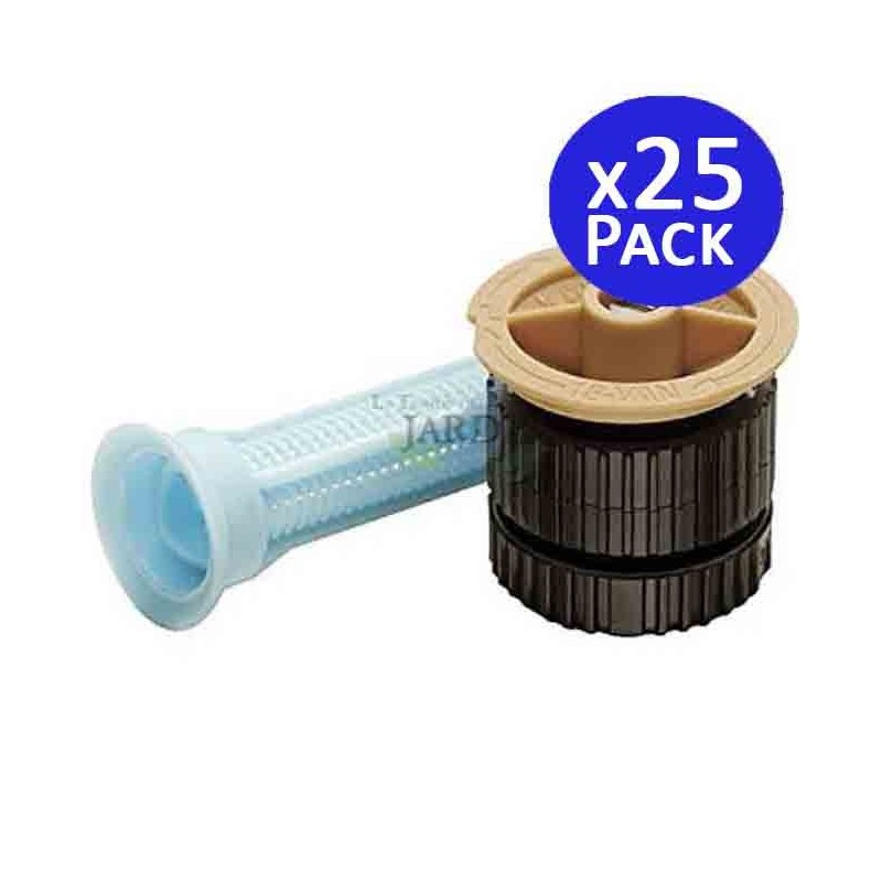 Set di 25 Ugello Rain Bird 18 VAN per Diffusori di Irrigazione | Irrigatori da Giardino con Angolo Regolabile | Raggio 5,2 Metri