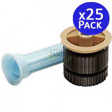 Lot de 25 Buses Rain Bird 18 VAN pour Diffuseurs d'Irrigation | Arroseurs de Jardin à Angle Réglable | Portée 5,2 Mètres