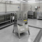 Automatische Geflügelrupfmaschine aus Edelstahl | PRISMA 155 | 100 Hühner/Stunde | 54x54x95 cm | Professionelle Rupfmaschine
