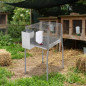 Rabbit cage with legs
