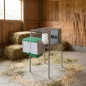 Rabbit cage with legs and nest
