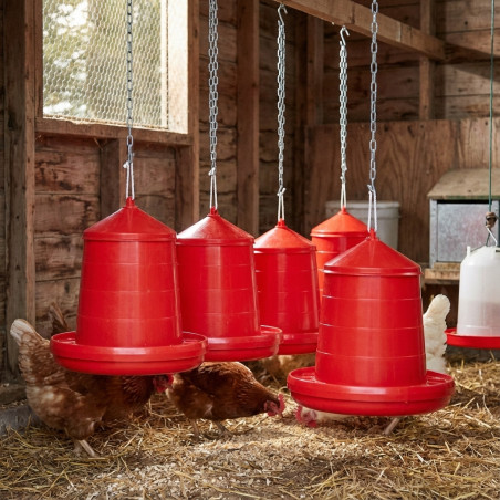 Tolva Comedero para Aves y Gallinas | 8 kg Capacidad