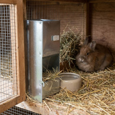  Futtertrichter zur Abgabe von Futterkaninchen 1 Loch