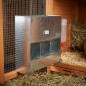 Rabbit food dispenser hopper feeder 3 holes