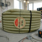 Eletroduto corrugado sem halogênio, 25 mm | Mangueira espiral flexível reforçada, 75 metros | Isolamento de PVC para cabos elétr