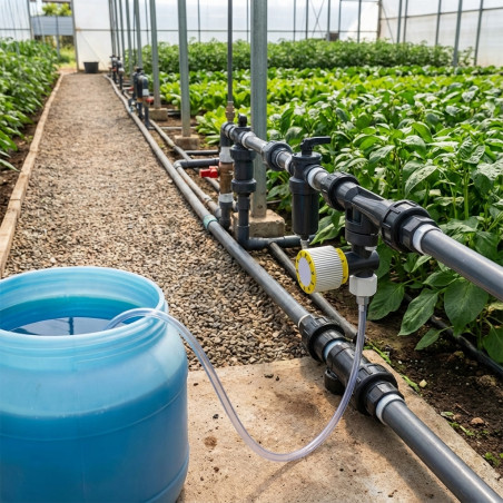 32Ø 9mm fertilizer venturi injector with metering valve