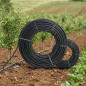 Tuberia riego por goteo 16mm con Goteros Autocompensantes cada 33 cm, 100 metros, negro