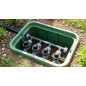 Collettore di Irrigazione 4 uscite M-F-F-F-F 1'' per 4-5 Elettrovalvole da giardino Collettore di Irrigazione 4 uscite M-F-F-F-F 1'' per 4-5 Elettrovalvole da giardino