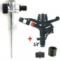 Arroseur à secteur agricole 3/4'', portée 13 à 18 m, Suinga + piquet support arroseur Arroseur à secteur agricole 3/4'', portée 13 à 18 m, Suinga + piquet support arroseur