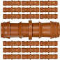 Drip irrigation link 16mm brown.