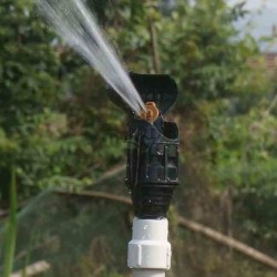10 Stück Super Rotierender Landwirtschafts-Bewässerungssprenger 1/2'' | Reichweite 9 bis 12 m | Naandanjain Typ Sprinkler