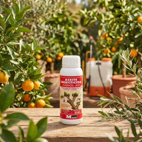 Olio Insetticida JED 500cc | Controllo di Cocciniglie, Mosche Bianche, Insetti e Acari | Azione per Contatto