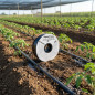 Irrigação por gotejamento de fita plana 16mm, tubo de irrigação por gotejamento a cada 20 cm, 250 metros, tubo agrícola plano co