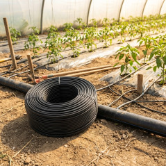 Flexible irrigation microtube 5.5x6.5 mm | Flexible PVC hose, 800m | Recommended for drip irrigation and hydraulic control