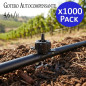 Lot de 1000 Goutteur autorégulant 4,6 l/h, Goutteurs d'irrigation en ligne système micro, Goutteur pour arrosage agriole et jard