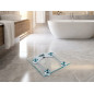 Báscula Transparente Electrónica de Baño Digital | Capacidad 2-180 Kg | Graduación 100 g | Apagado Automático | 30x30 cm