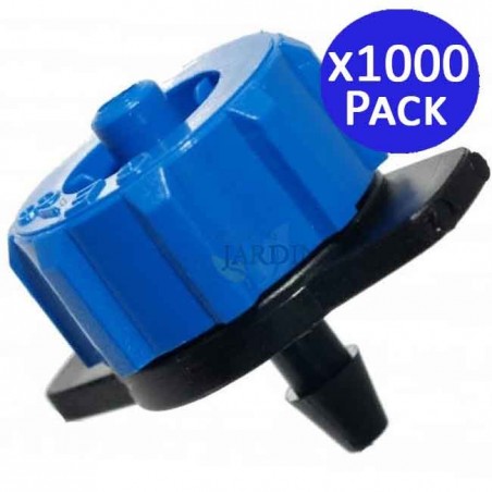 Gotero autocompensante 8 l/h desmontable. 1000 unidades