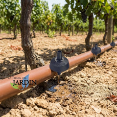 Lot de 500 Goutteur autorégulant et anti-drainage 4 l/h, Goutteurs d'irrigation en ligne système micro, Toro