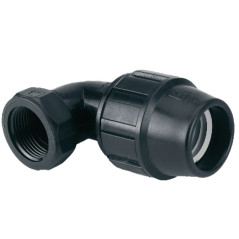 Raccordo filettato femmina PE | Accessorio per tubi in polietilene | Misure da 20mm a 90mm