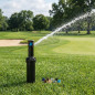 Aspersor circular Rain Bird Falcon 6504, rosca fêmea de 1", alcance de 11,9 a 19,8 m, para campos de golfe e campos esportivos