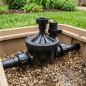 Válvula solenoide de irrigação Rain Bird 150PEB 1 1/2" 24V, para uso com controladores de irrigação elétricos