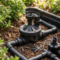 Válvula solenoide de irrigação Rain Bird 150PEB 1 1/2" 24V, para uso com controladores de irrigação elétricos
