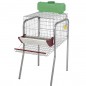 Batterie des Poules Pondeuses idéal pour 5 Poules, Cages pour poules pondeuses en batterie, 56x70x95 cm Batterie des Poules Pondeuses idéal pour 5 Poules, Cages pour poules pondeuses en batterie, 56x70x95 cm