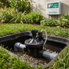 Électrovanne d'arrosage Rain Bird 200PEB 2'' 24V, pour les programmeurs électriques