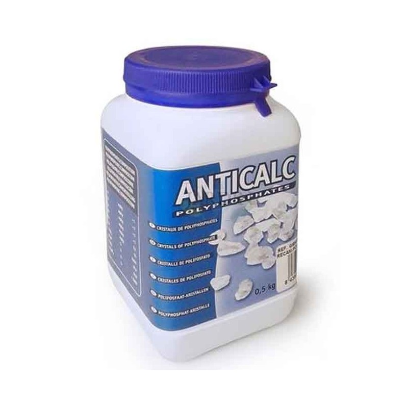 Fornelli di Ricarica in Polifosfati da 500 Grammi per Filtro Anticalcare Fornelli di Ricarica in Polifosfati da 500 Grammi per Filtro Anticalcare