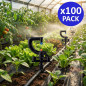 360º irrigation micro-sprinkler.