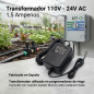Trasformatore 110V - 24V AC 1,5 Ampere. Trasformatore di alimentazione elettrica