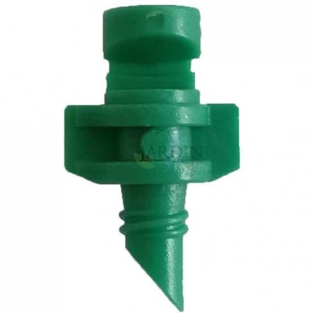 Micro Irrigatore a 180º - Ugelli di spruzzatura a 180º per idroponica, rifrazione, mini irrigatore d'acqua da 1 a 1,5 m