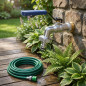 Torneira de jardim de 1/2" x 3/4" | Válvula de irrigação externa | Para uso em jardins e áreas externas