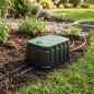 Scatola per valvola di irrigazione da giardino 70x53x31 cm | Scatola rettangolare per valvola di irrigazione per elettrovalvole