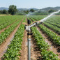 Divertente cannone per irrigazione | Irrigatore agricolo regolabile | Irrigatori femmina da 1" | Cannoni per irrigazione da 12,5