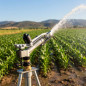 Canhão de Irrigação K1 | Aspersor Agrícola Ajustável | Rosca Fêmea de 1 1/4" | Canhões de Irrigação de 15 a 23 m