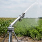 Arroseur Agricole 3'' bride Reflex métal. Angle d'irrigation réglable. Portée 32 à 65m. Arroseur à Impulsion, Canon d'irrigation Arroseur Agricole 3'' bride Reflex métal. Angle d'irrigation réglable. Portée 32 à 65m. Arroseur à Impulsion, Canon d'irrigation