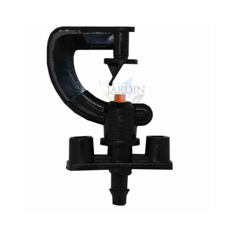 Irrigatore di tipo G a 180 gradi - Micro irrigatore con ugello da giardino. Portata da 2 a 2,5 metri Irrigatore di tipo G a 180 gradi - Micro irrigatore con ugello da giardino. Portata da 2 a 2,5 metri