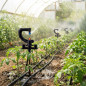 360º irrigation micro-sprinkler with stake.